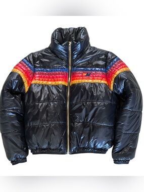 Aviator Nation glossy Apres Jacket XS
Like New